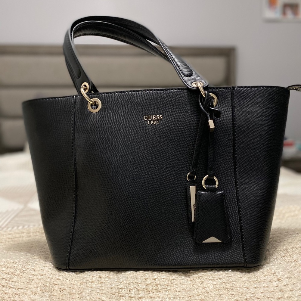 GUESS black handbag